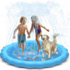 Durable Outdoor Inflatable Sprinkler Water Mat for Kids_0