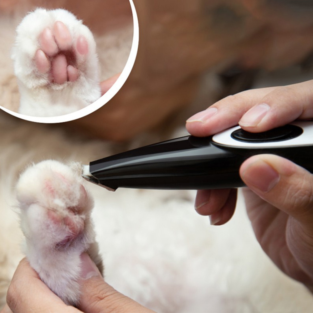 Electric Pet Hair Clipper and Trimmer Pet Grooming Tool- USB Charging_4 Electric Pet Hair Clipper and Trimmer Pet Grooming Tool- USB Charging_4
